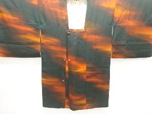 霞模様ロング道行コート